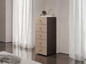 Комод 5 ящ. Гиза в Бурмистрово - burmistrovo.mebel-nsk.ru | фото