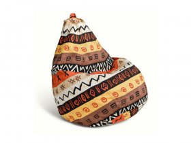 Кресло-мешок Африка в Бурмистрово - burmistrovo.mebel-nsk.ru | фото
