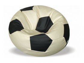 Кресло-мяч Футбол, иск.кожа в Бурмистрово - burmistrovo.mebel-nsk.ru | фото