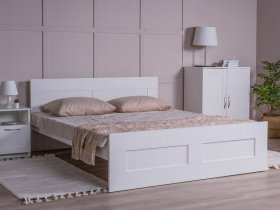 Кровать двуспальная 1,6м Сириус в Бурмистрово - burmistrovo.mebel-nsk.ru | фото